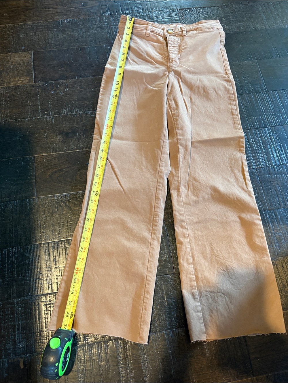 Marine Layer Wide-Leg Pants in Camel Brown - Picture 5 of 6
